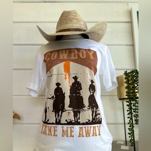 ‘Cowboy Take Me Away’ Graphic T-Shirt